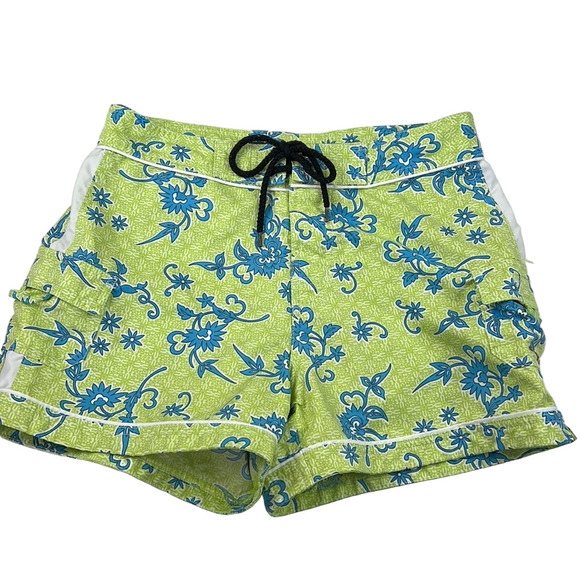 O'Neill  Green / Blue Board Shorts - Picture 1 of 6